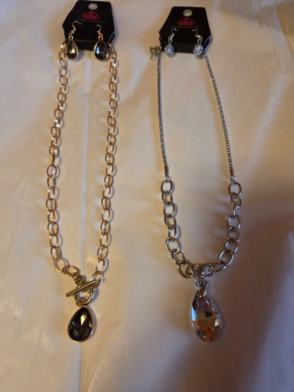 Two sets of Paparazzi  Accessories Necklaces.